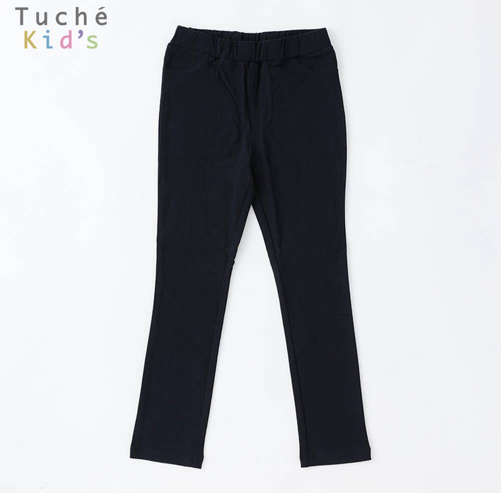 【男児女児兼用】トゥシェ キッズ レーヨン混ストレッチパンツ